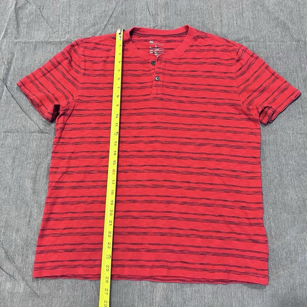 Lot of 2 Gap 1 Mossimo Supply T Shirts Mens Large L Red Blue Gray Short Sleeve - Picture 10 of 13